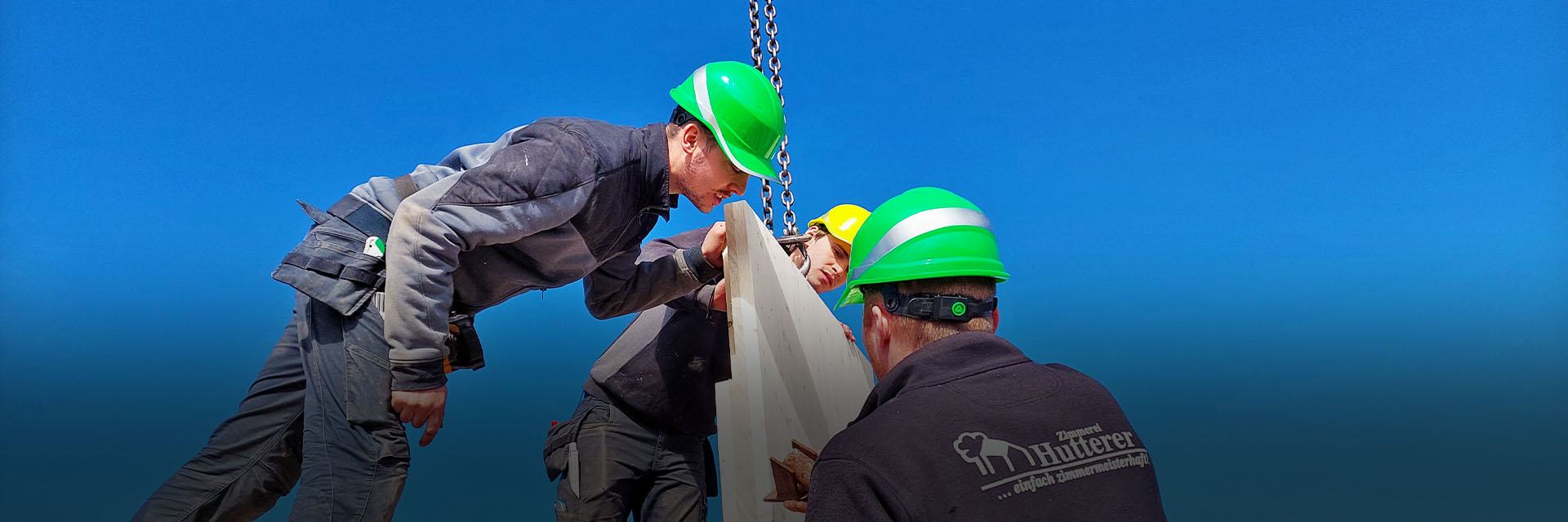 Arbeiter auf Baustelle